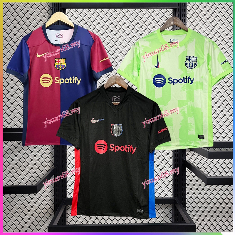 【Fans Issue】NEW Barcelona Jersey 24-25 Home Away Third Football Shirt