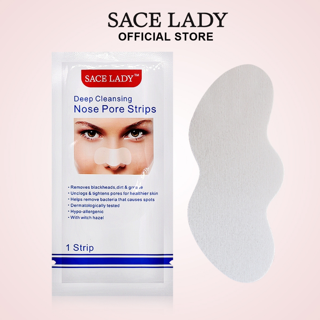 SACE LADY Nose Pore Strips Blackhead Removal Mask Cleansing Blackheads / Acne / Nose Pores