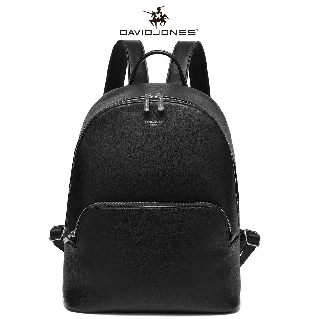 David jones Paris men's backpack pu leather