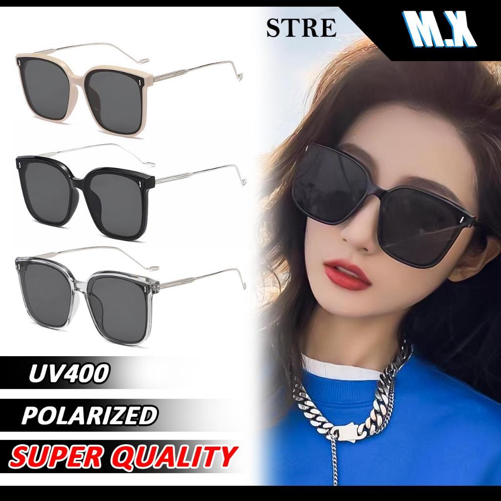 Korea Fashion【Hot Sale~】Stylish Square Frame Sunglasses Wild Square Glasses Female Cermin Mata STRE