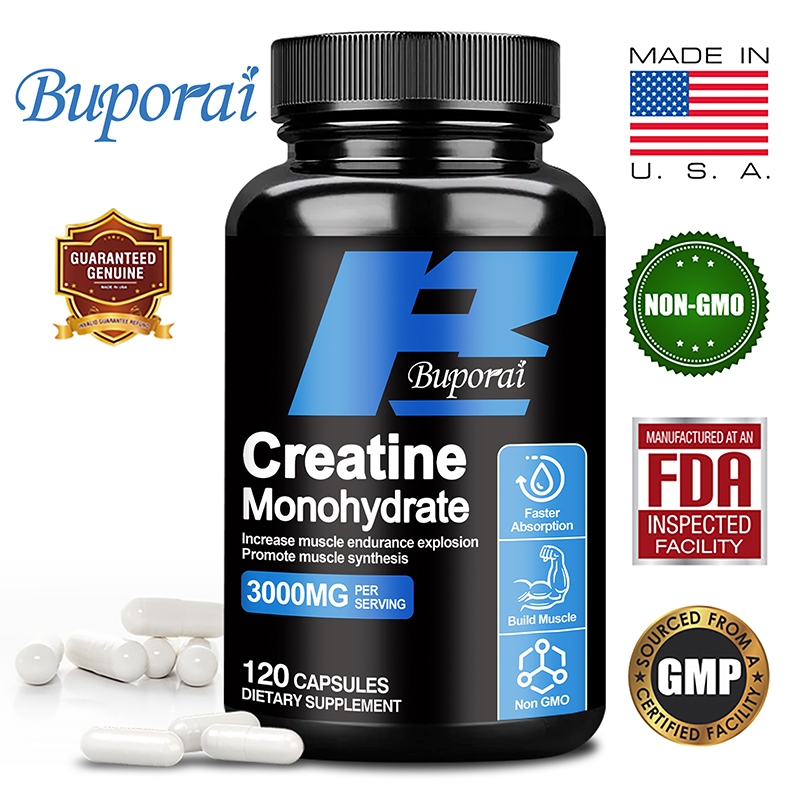 Micronized Creatine Monohydrate Powder servings -  Muscle Builder, Explosive Strength