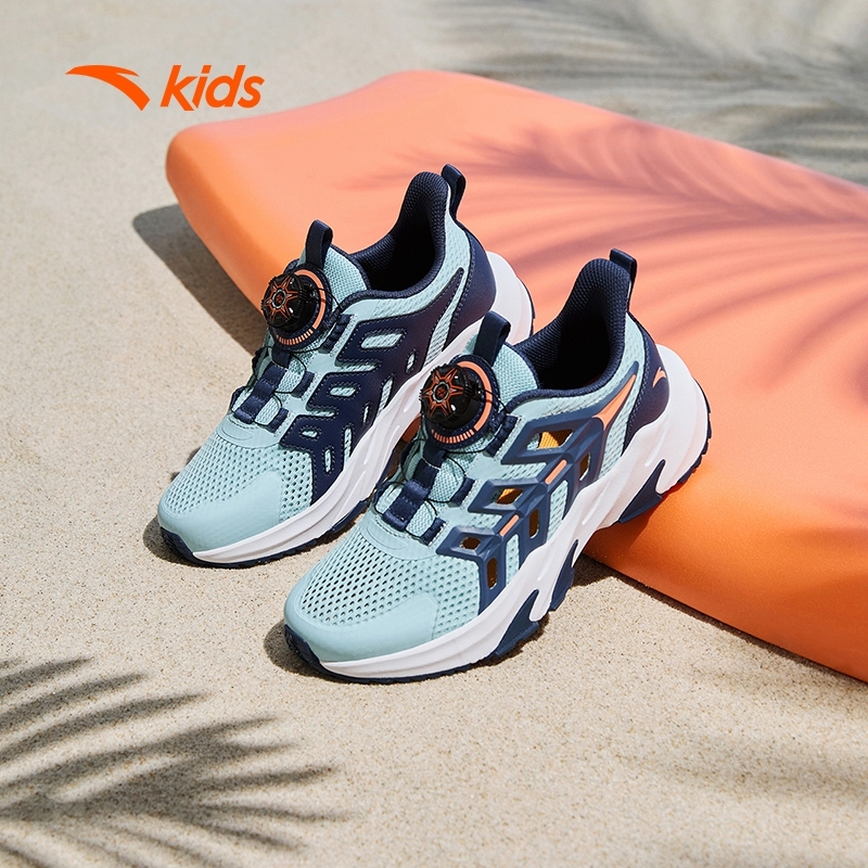 ANTA Boys Sports Shoes HABU Knob Non-Slip Big Kids 7-14 Outdoor Beach Walk Running Shoe A312426912