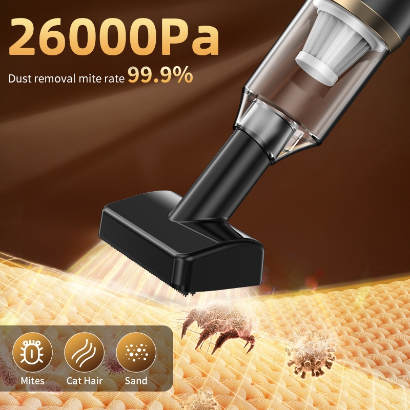 7 in 1 Cordless Car Vacuum Cleaner 26000Pa Air Duster Blower Wireless Vacuum Kereta Rechargeable Mini Vacum Cleaner 