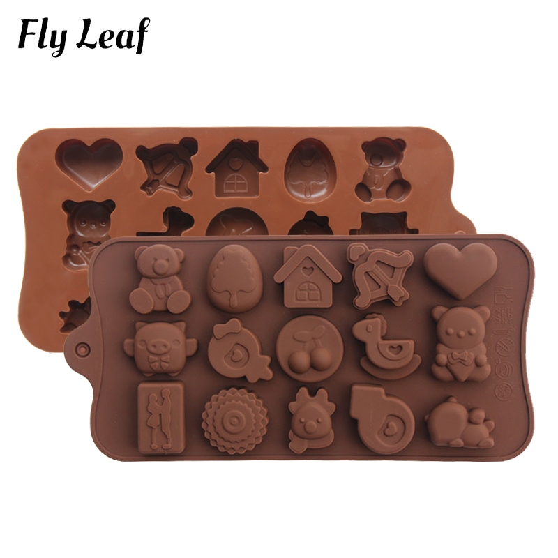 3D Sweet Couple Chocolate molder Food Grade DIY LOVE Silicone Mold High Quality Baking Cake molder