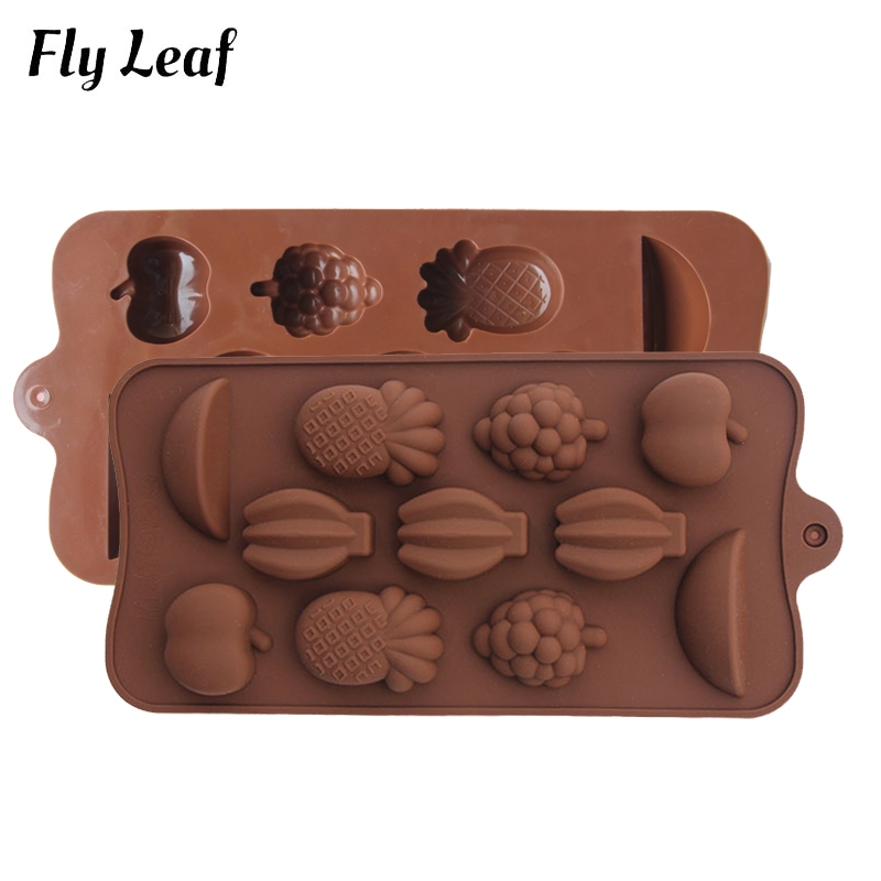 Fruit Silicone molder Food Grade DIY Chocolate Mold High Quality Cake Decoration Baking Brand Cake