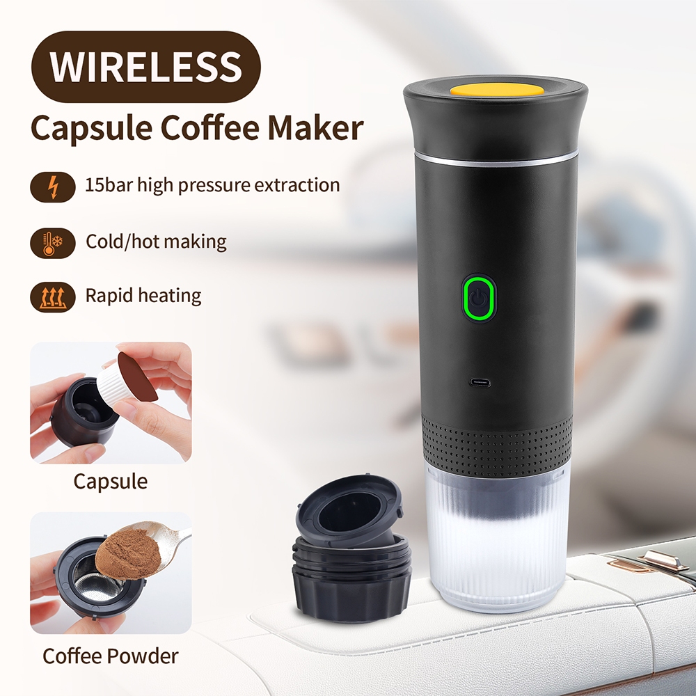 Ready Stock 3-in-1 Espresso Machine Cold/hot making Capsule Coffee Machine Multi-function compatibility 15bar high pressure extraction