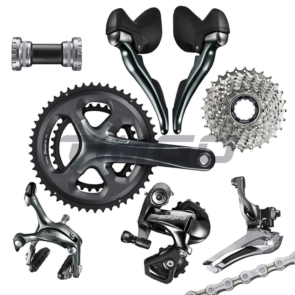 Shimano Tiagra 4700 Road Bike 2×10 Speed 3Pcs/8Ppcs Groupset | eBay