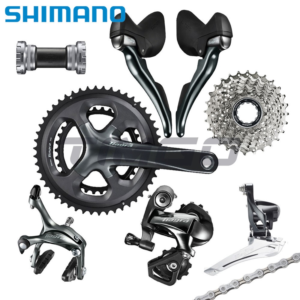 ◆Tiagra 4600系 2×10s ST FD RD BR コンポセット Shimano Tiagra 4700 Road Bike 2×10 Speed 3Pcs/8Ppcs Groupset | eBay