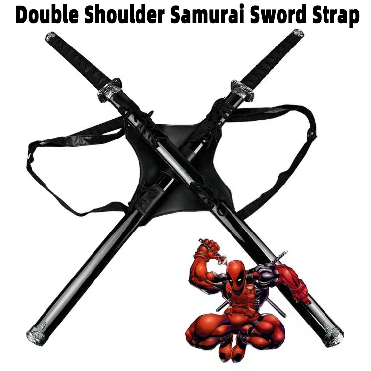 Katana Toy Sword Single Layer/Double Layer/Triple Layer Sword Bag/sheath/Stand—Anime Demon Slayer/One Piece Zoro Bamboo katana Sword 104CM Accessories