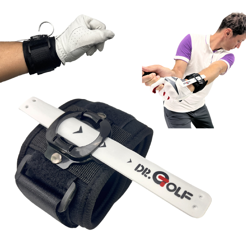 Dr.Golf Golf Chipping Training Wrist Strap Golf Swing Reminder Golf Training Aid Golf Swing Gesture Correction Golf Accessories Golf Equipments