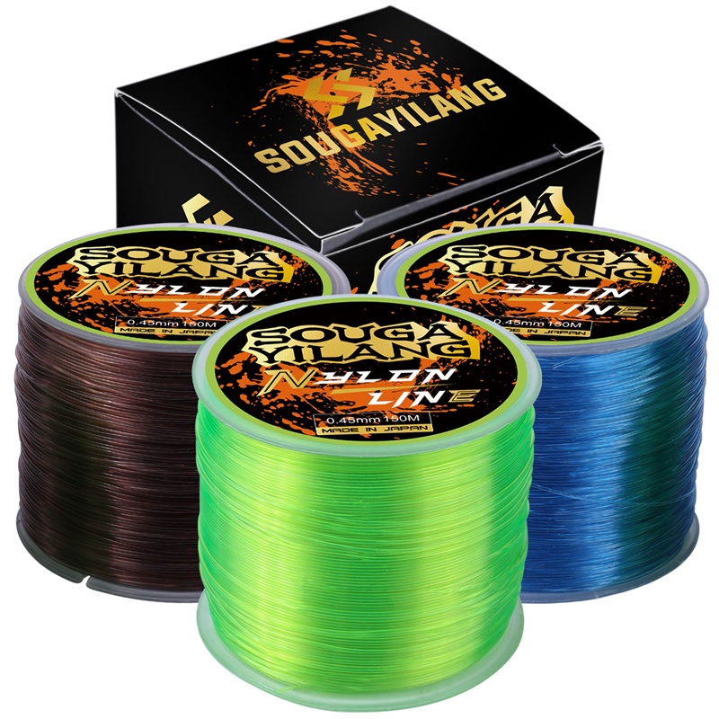 Sougayilang Nylon Fishing Line - 2 Bright Color (100M/11-41lb)
