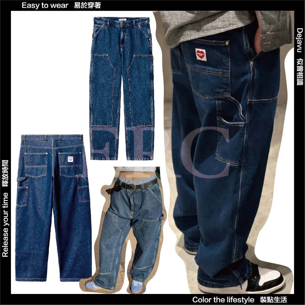 [ERC] Real Shot Nash DK Double Knee Cargo Jeans