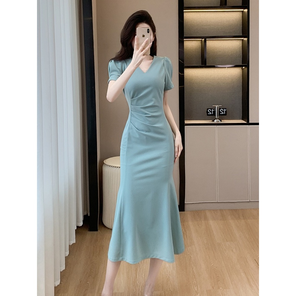 sexy dinner dress women for party girl midi dress beach korean style dress plus size simple elegant dress muslimah