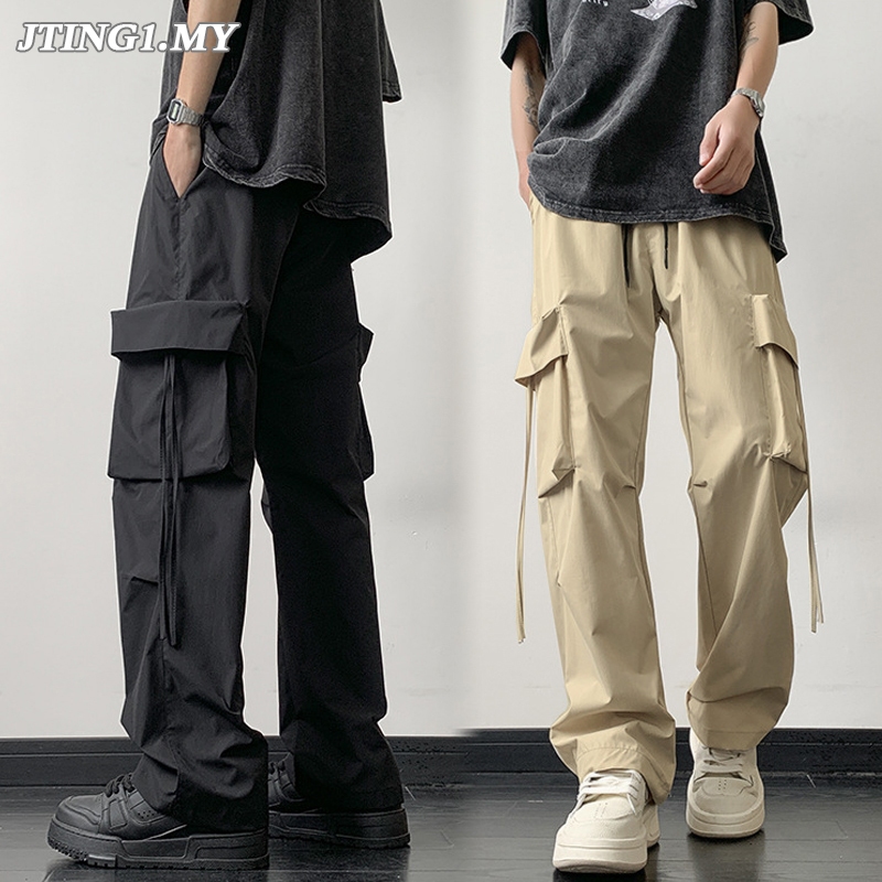 Cargo Pants Men Loose Kargo Pants Men Causal Long Pants Black Seluar Kargo Lelaki Men Seluar Cargo Lelaki Seluar Lelaki Cargo Pants Women Seluar Slack Lelak Plus Size