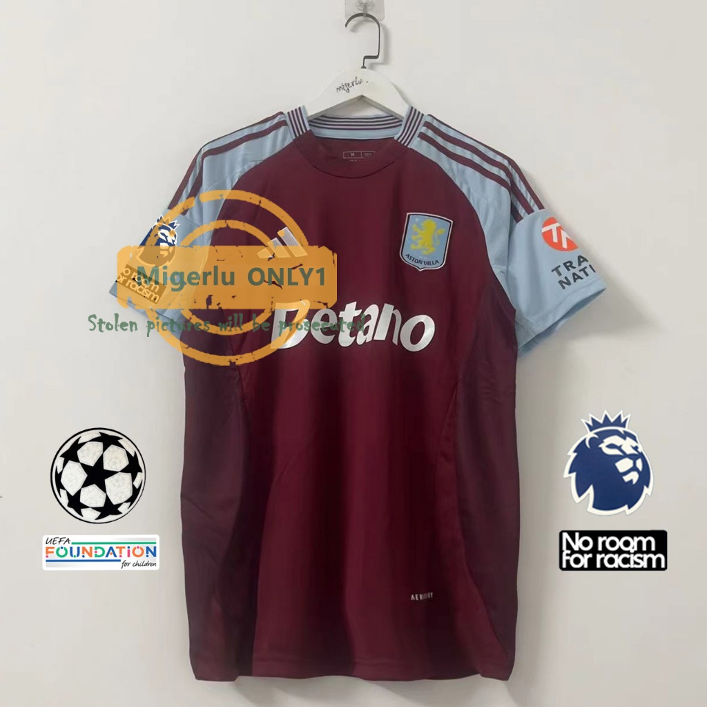 Fans edition 24/25 Aston Villa home jersey S-4XL