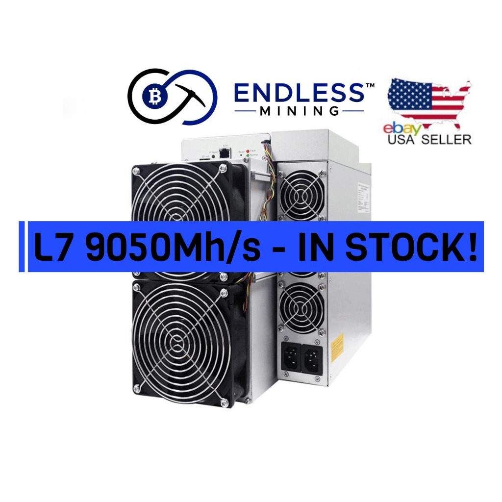 antminer L7 9500M LTC/DOGE Mining Machine Is a Sharp Asic miners Encrypted Currency Mining Equipment