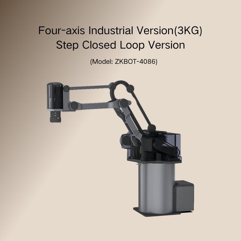 Factory Price 4 Axis Industrial Robotic Arm Material Handing Robot Industrial Arm