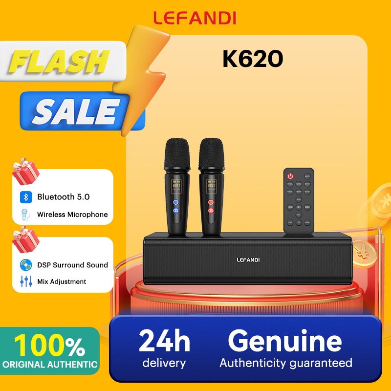 LEFANDI Karaoke Speaker Home Bluetooth Wireless Microphone Family ktv Singing K-Karaoke Machine