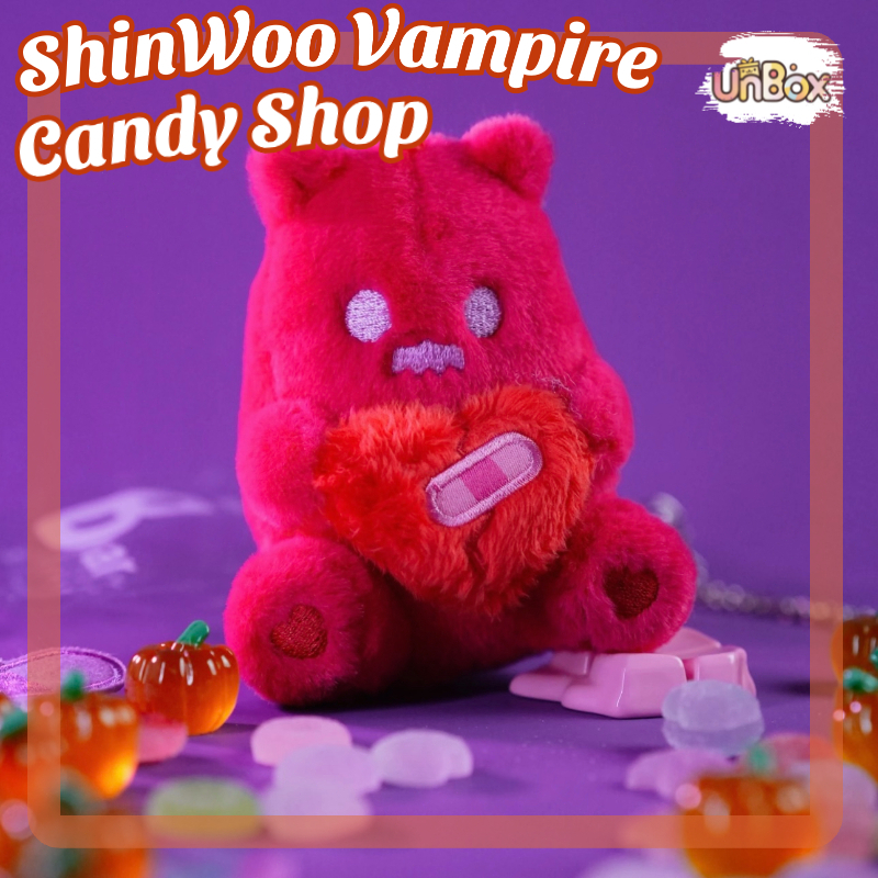 ShinWoo Vampire Candy Shop Series FINDING UNICORN Vinyl Plush Dolls Action Figurines Mystery Box Art Toys Figure