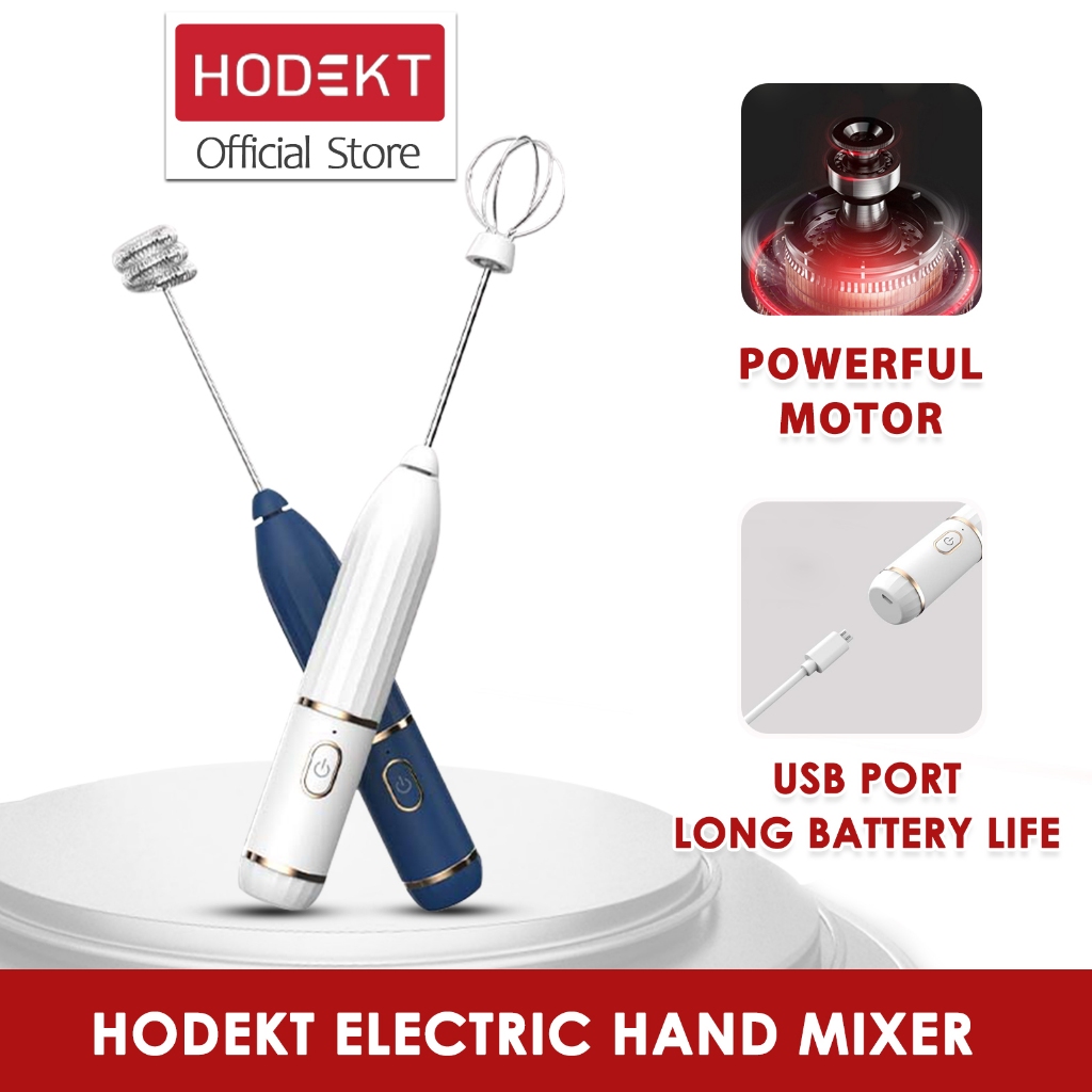 HODEKT Electric Hand Mixer Multi-functional electric whisk Hand Blender electric mixer for baking