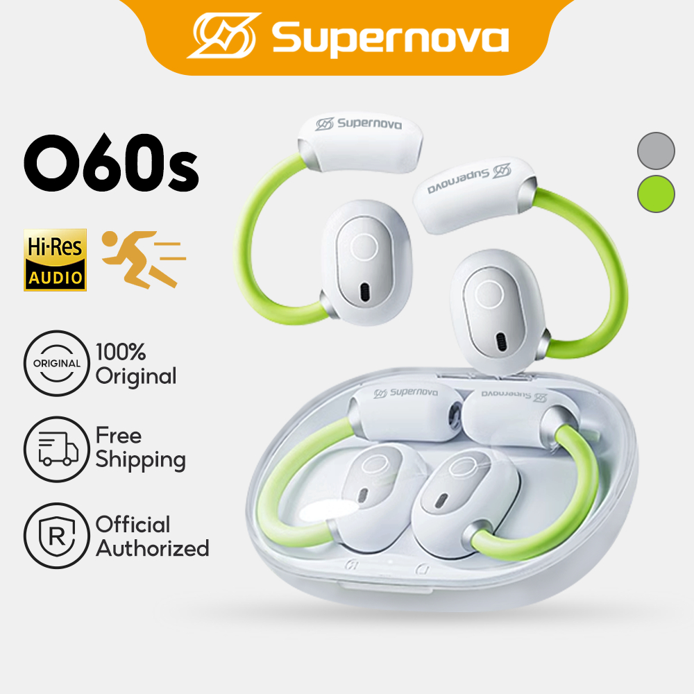 Supernova O60s Bluetooth Open Wearable Stereo Headphones Hi-Fi Sound Touch Control Bluetooth 5.3