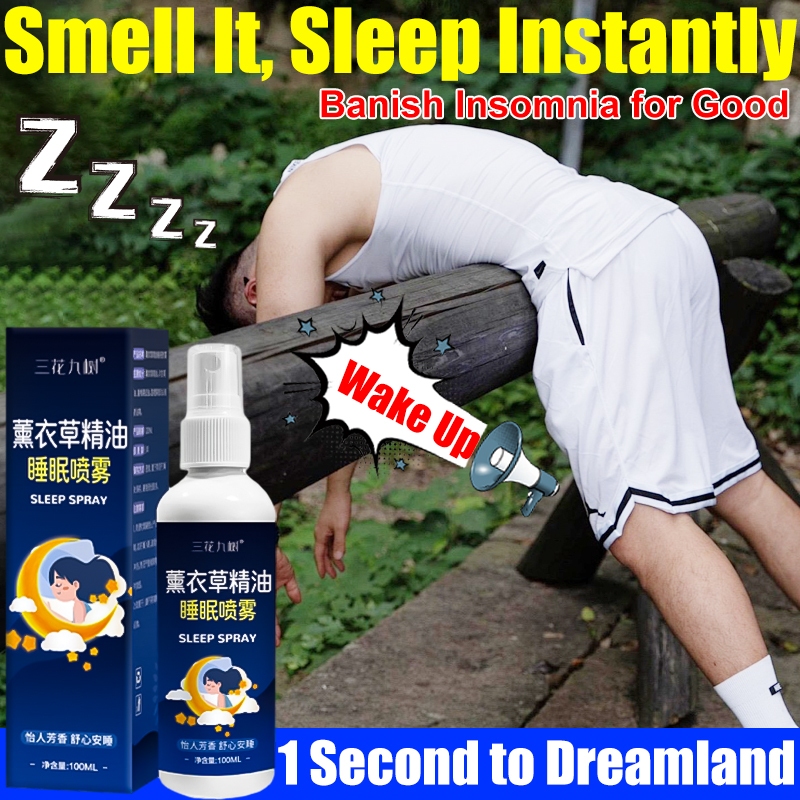 Lavender Pillow Spray with Natural Aromatherapy Blend for Deep Sleep