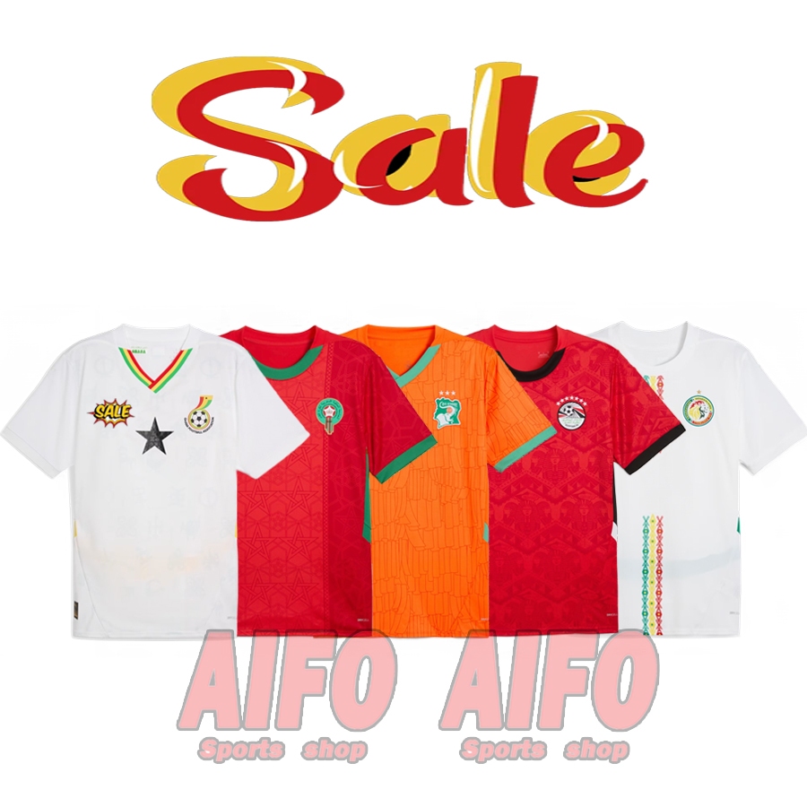 Top Quality African Nations Home Away Jersey 24/25 Soccer Football Soccer Football Jersey Men Sports T-shirt S-4XL Fans Version