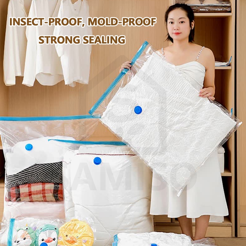 MY Stock Vacuum Storage Bags, Household Storage Vacuum Compression Bag, Home Organizer, Space Saver Compression bag for Comforters, Blankets, Bedding, Pillows and Clothes