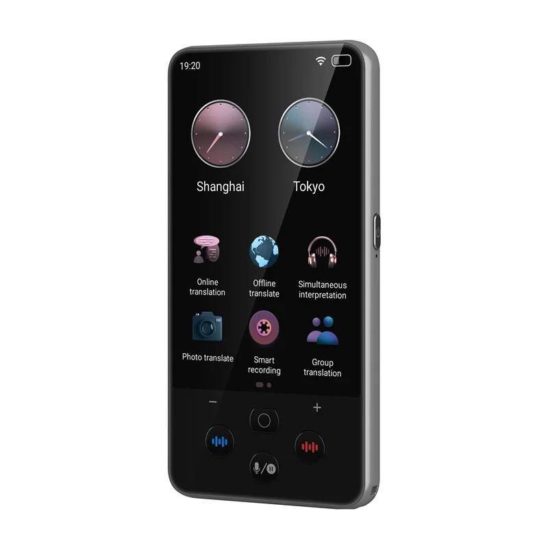 S85 Pro Portable Audio Translator 138 Language Smart Recording 19 Offline In Real Time ChatGPT AI Voice Photo Group Translation