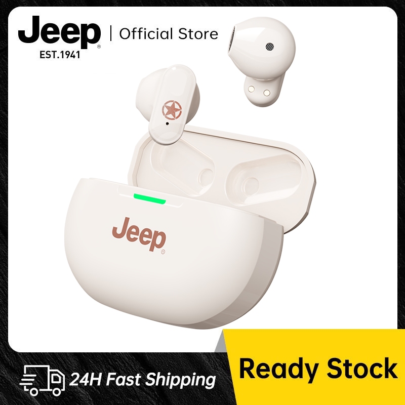 [Ship In Malaysia] Jeep EW011 TWS True Wireless Bluetooth Earphones Bluetooth 5.3 Waterproof HD Calls Wireless Earbuds with Mic