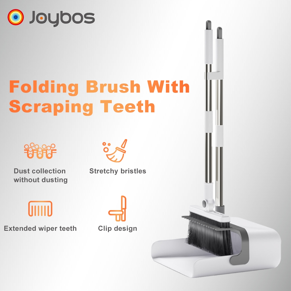 Joybos® Multi-function Broom and Dustpan Set Household Cleaning Telescopic Set