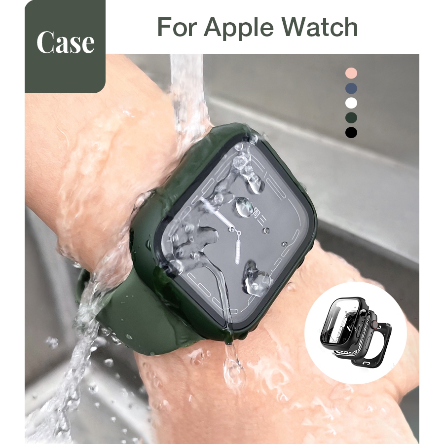 Ladies Men Waterproof Shell Shockproof Shock-resistant Shell Film Integrated 360°All-Inclusive Design Case for Apple Watch S11 SE3 S10 S9 S8 SE S7 S6 46mm 42mm 40mm 44mm 41mm 45mm Iwatch Case
