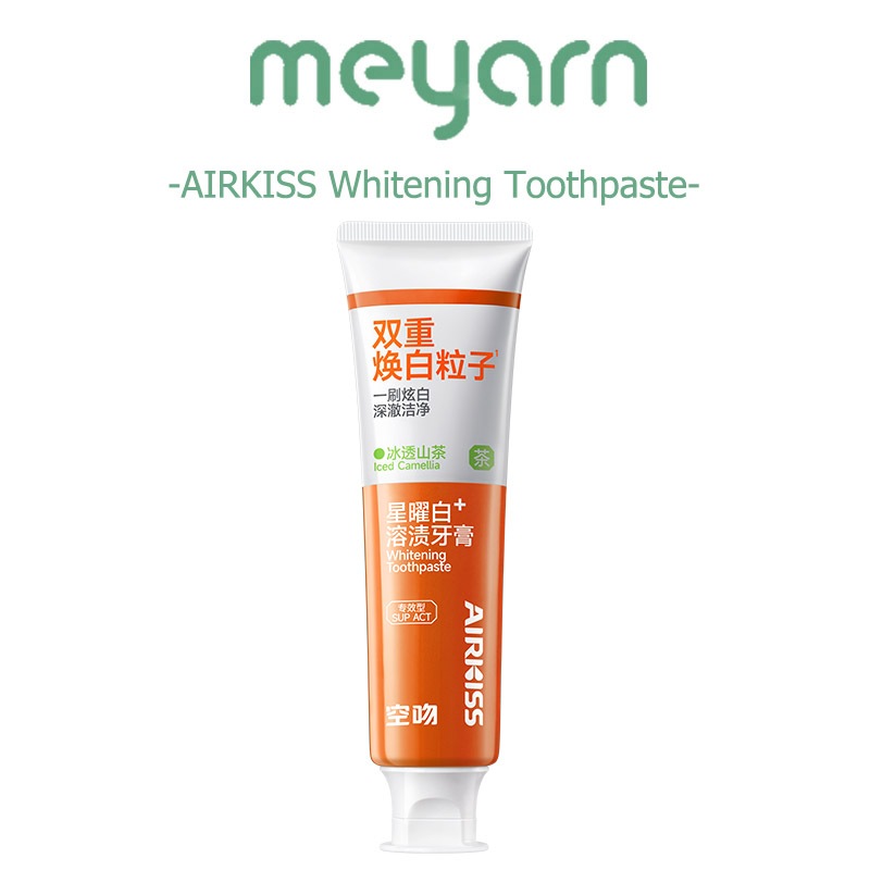 AIRKISS Whitening Toothpaste 160g (Camellia Flavor)