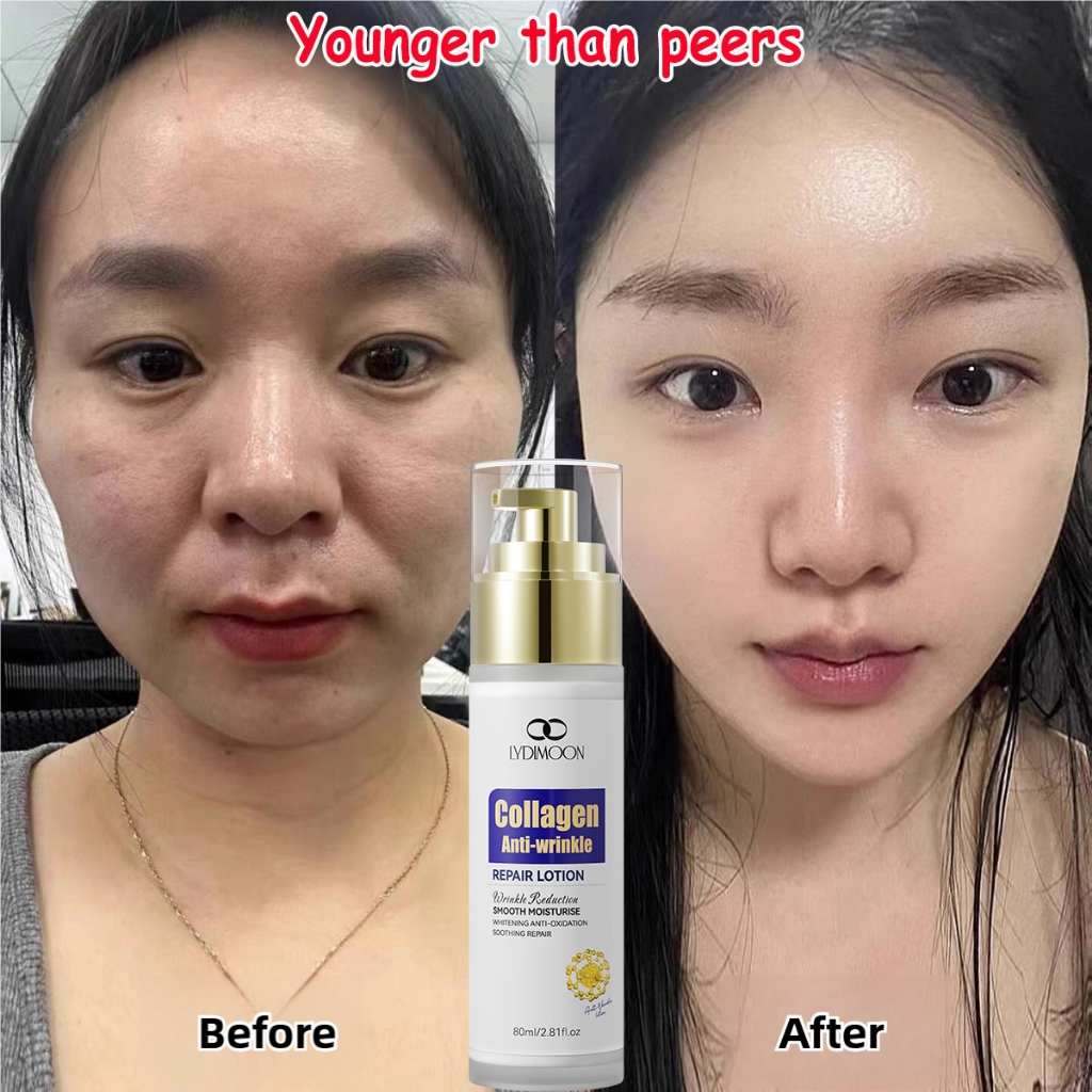 Anti-wrinkle cream collagen anti-aging repair cream 80ml fades fine lines nasolabial folds