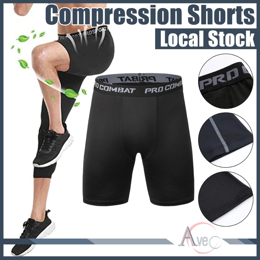 Men's Compression Shorts Tight Pants Seluar Tight Lelaki Running Tights Men Seluar Tight Putih Seluar Tight Pendek