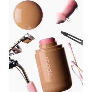 Rhode skin New Product Blush Stick hailey hailey piggy/freckle Lip Cheek Dual-use Blush Cream