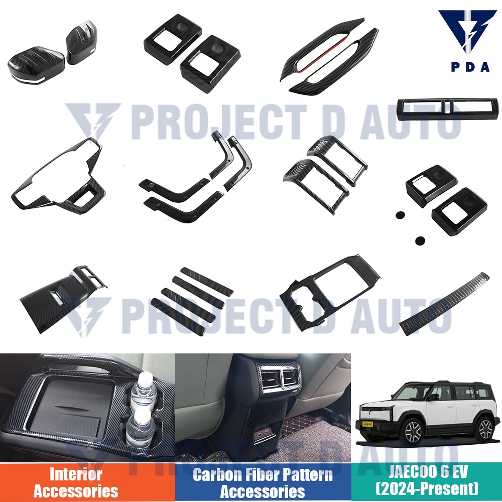 iCaur 03 (2025-Present)Carbon Fiber steering wheel window switch cover garnish accessories