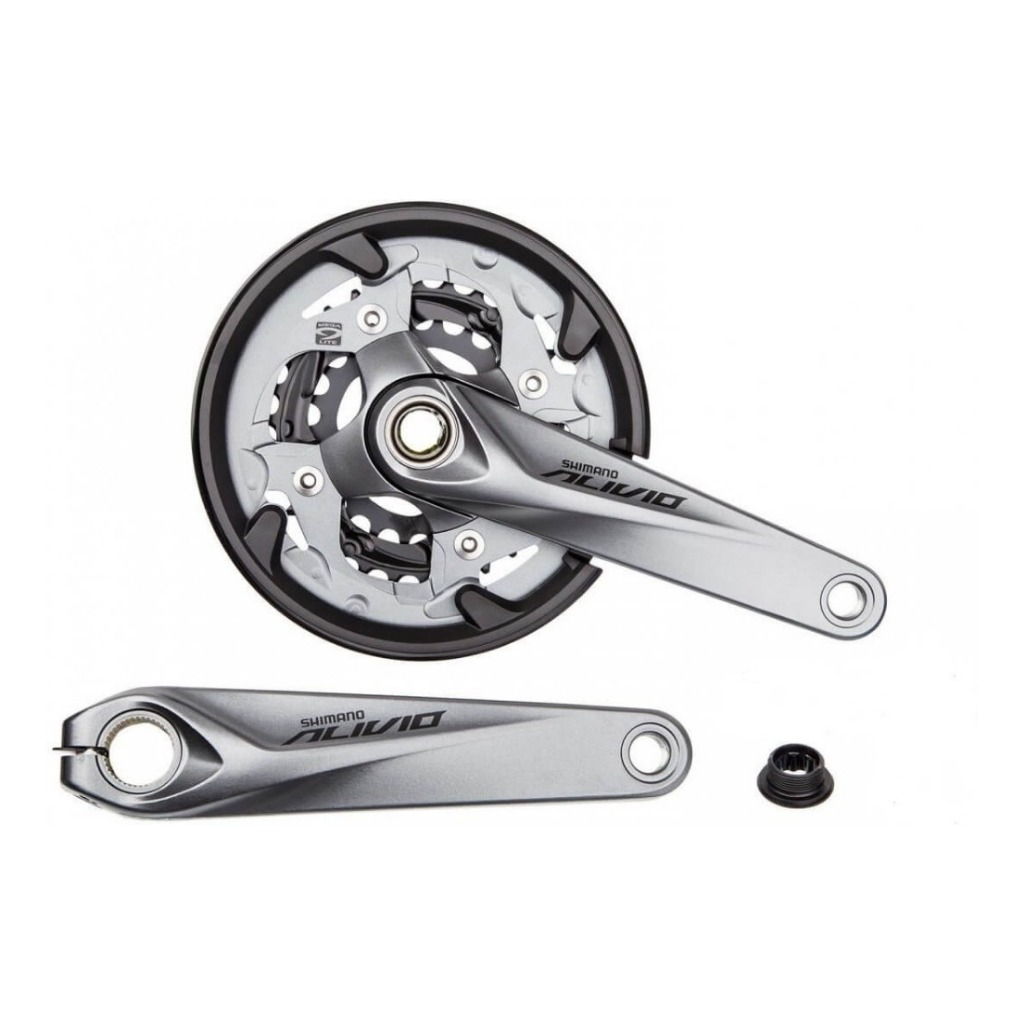 Shimano Alivio FC-M4050 MTB Bike 3x9 Speed Crankset 40-30-22T