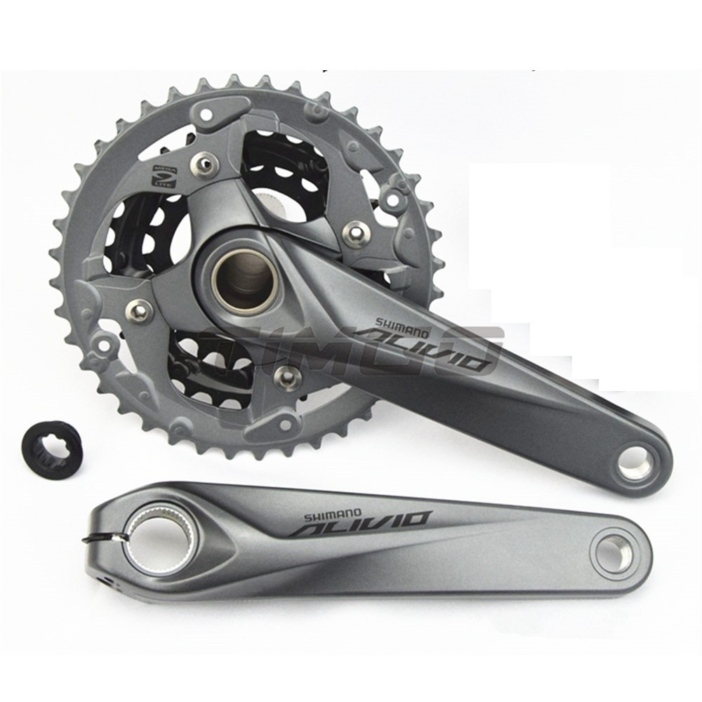 SHIMANO - hideo Shimano Alivio FC-M4050 MTB Bike 3x9 Speed Crankset 40-30