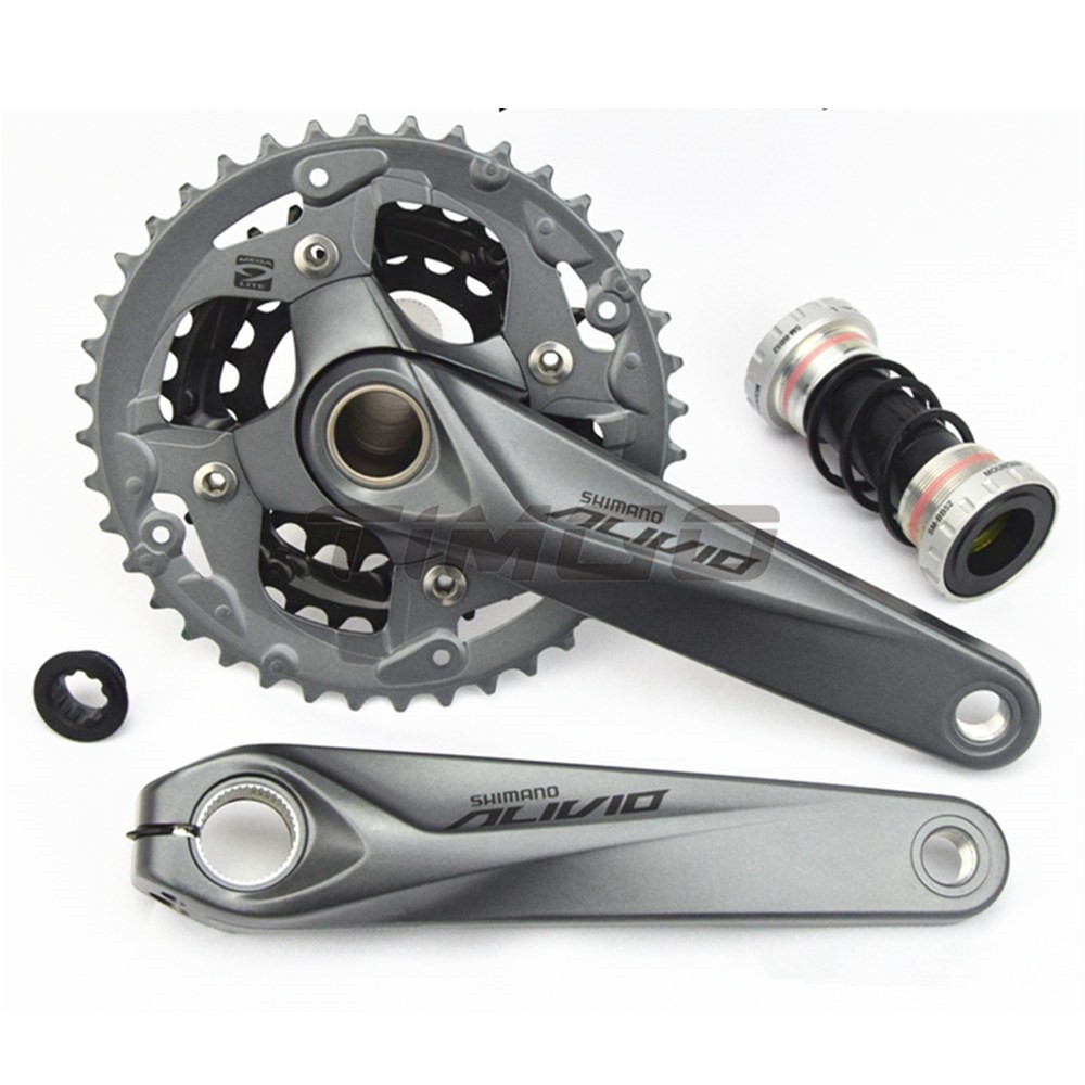 Shimano Alivio FC-M4050 MTB Bike 3x9 Speed Crankset 40-30