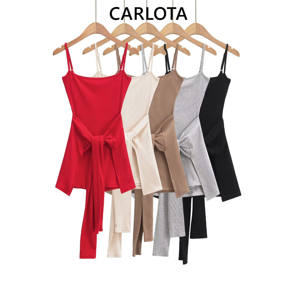 2025 New Waist Strap Two-piece Women's Sling Jumpsuit