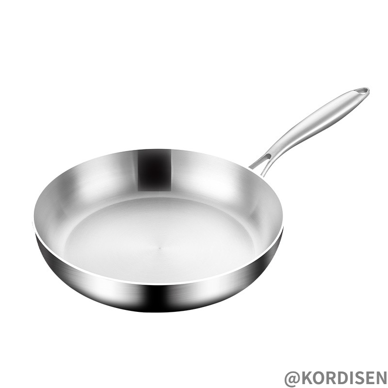 KORDISEN Stainless Steel Non-Stick Skillet Egg Fry Pan