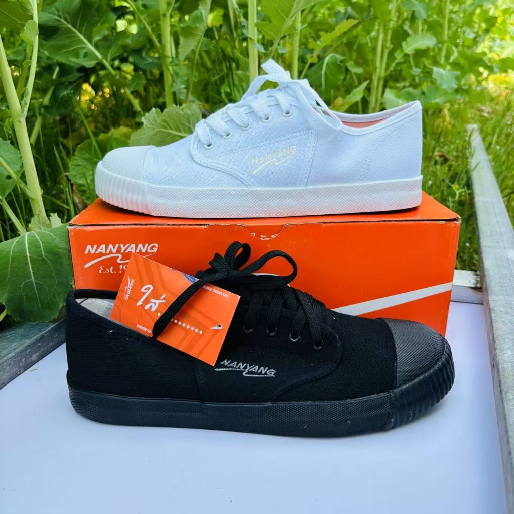 Nanyang shoes, student sports shoes 205-s, rattan sports shoes, size 35-44, black and white are suitable for both men and women.NANGYANG