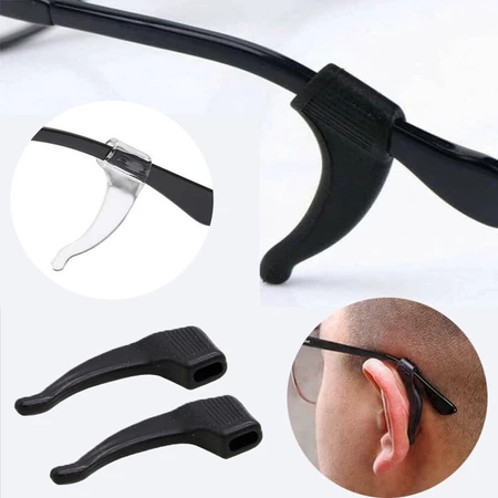 Silicone Anti-slip Eyeglasses Accessories/ Ear Hook Holder Sport Glasses Temple Caps