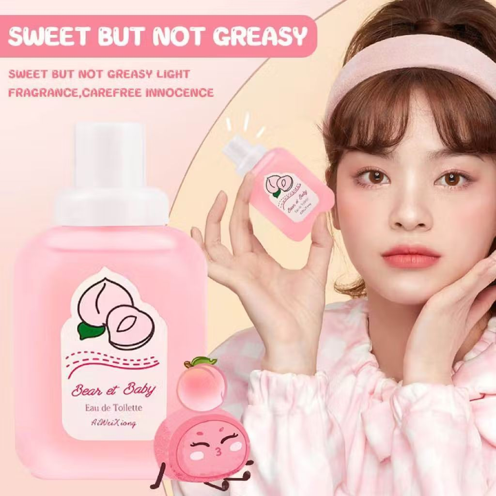 Bear Baby Perfume Floral Long-lasting Fresh Perfume Spray Fragrance Women's Perfume Bear Baby Perfume 50ml