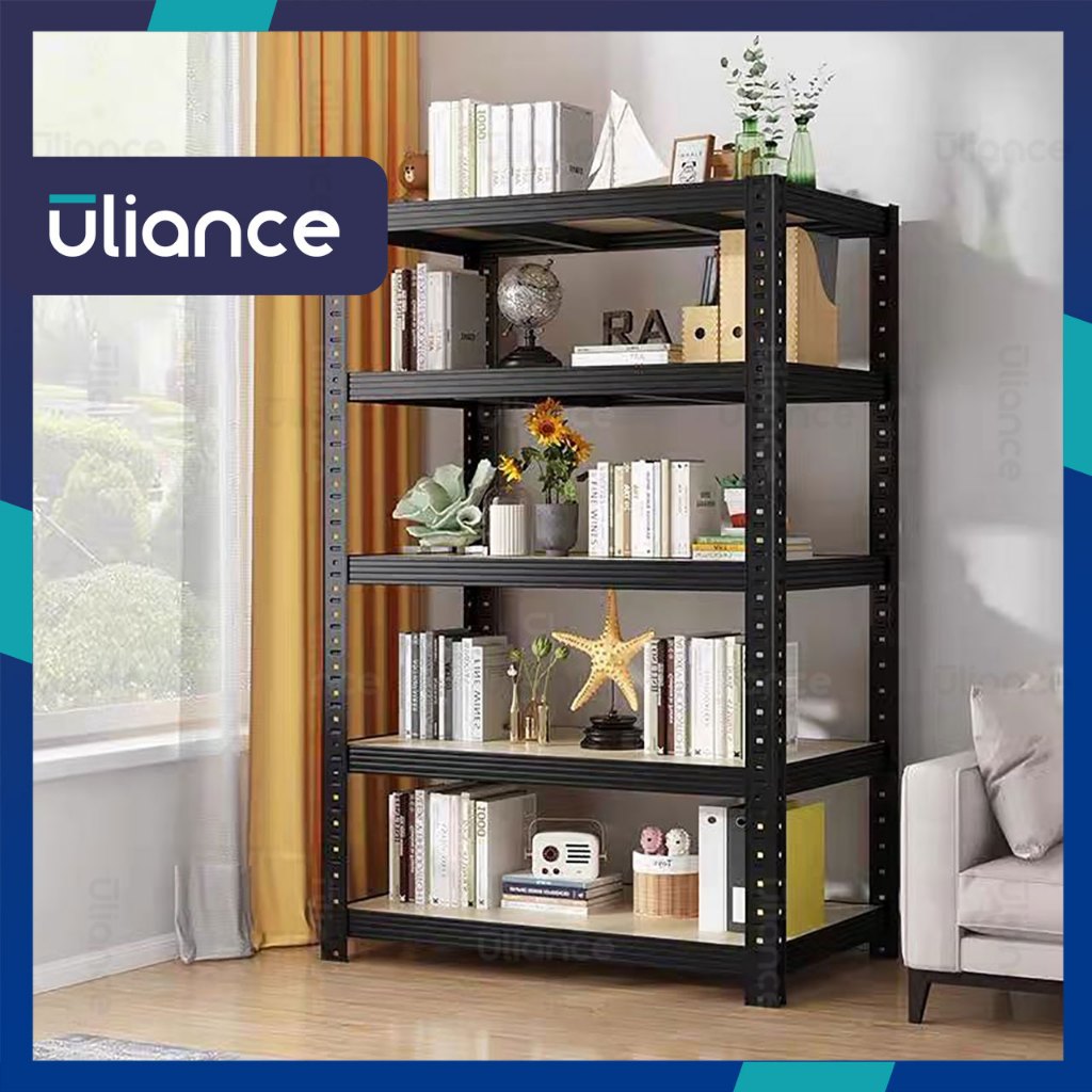 Uliance Boltless Metal Rack Adjustable Stainless Rack Organizer Heavy Duty Shelf (3/5/6 Layers)