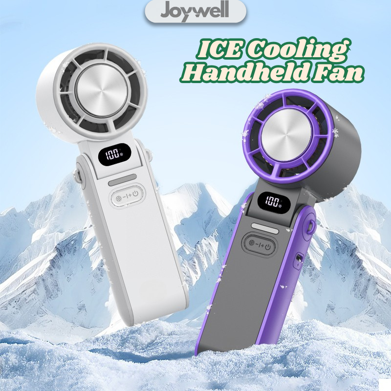 9m/s Kipas mini Super Ice Cooler Fan Portable Fan Mini Fan USB Rechargeable kipas tangan 制冷小风扇