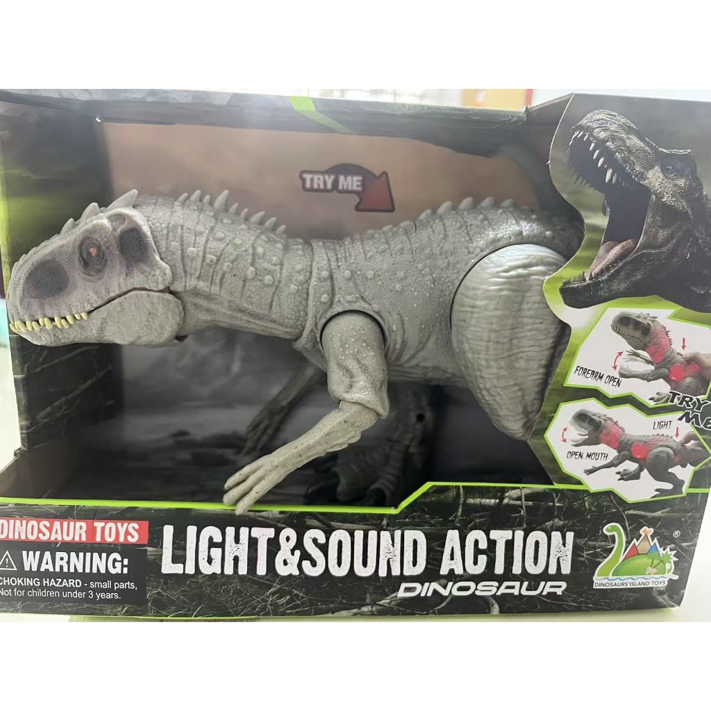 Dinosaur Toy Jurassic Disguise Tyrannosaurus Rex Sound Effect Color-changing Model Boy 3-6 Children Birthday Gift