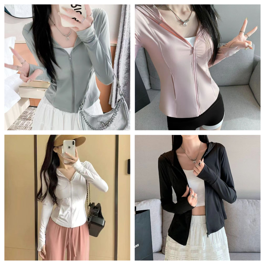 Upf 50+ UV Sun Protection Clothing Women's Summer Sports Jacket  Breathable Ice Silk Cool 防晒外套