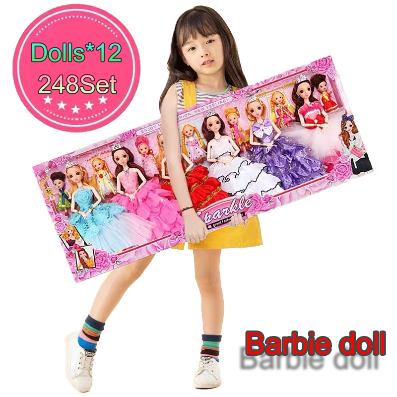 Babi Doll Set Big Gift 80cm Box Princess Girl kids Toy Baby Clothes for Girls Birthday Christmas Gift Toys